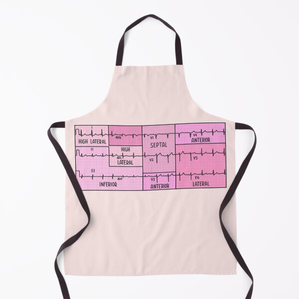 Item preview, Hand Drawn Electrocardiogram (ECG) Pink designed and sold by SofiaSava01.