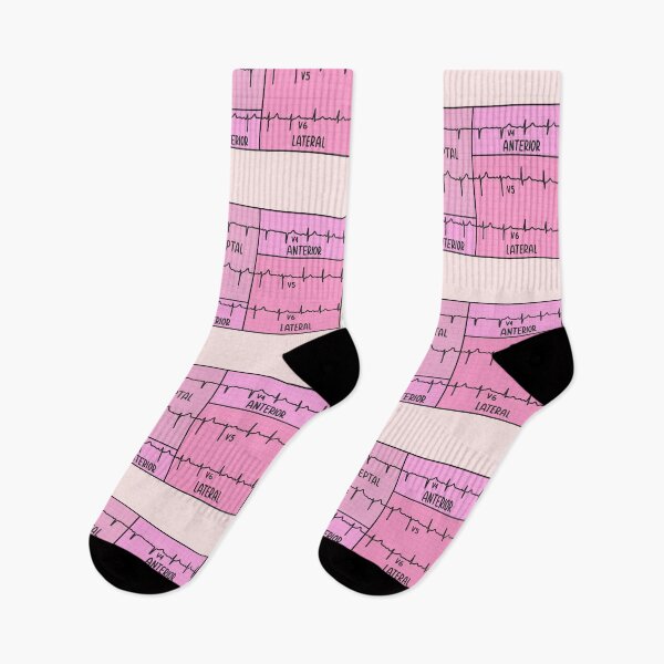 Item preview, Hand Drawn Electrocardiogram (ECG) Pink designed and sold by SofiaSava01.