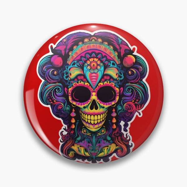 Item preview, Dia de los Muertos Delirium: Psychedelic Catrina designed and sold by Mr.Psychedelia.