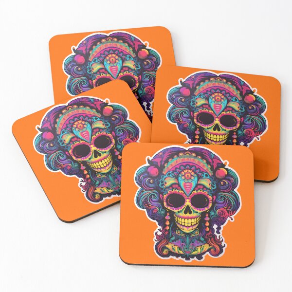 Item preview, Dia de los Muertos Delirium: Psychedelic Catrina designed and sold by Mr.Psychedelia.