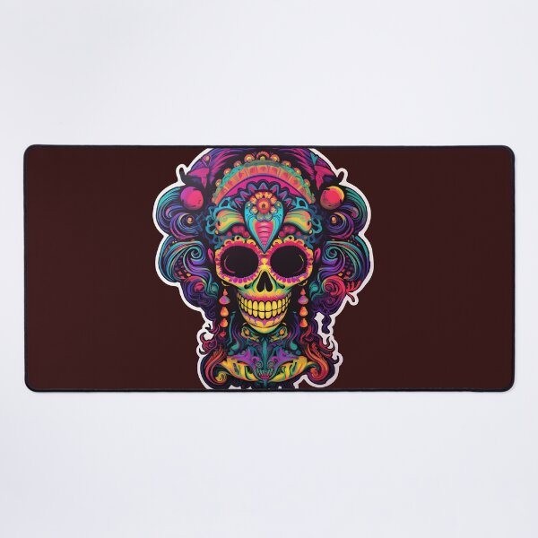 Item preview, Dia de los Muertos Delirium: Psychedelic Catrina designed and sold by Mr.Psychedelia.
