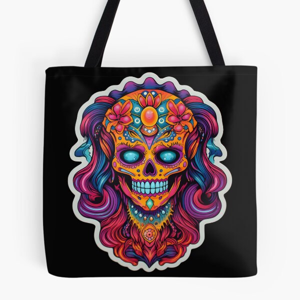 Item preview, Cosmic Calaca: A Psychedelic Catrina designed and sold by Mr.Psychedelia.