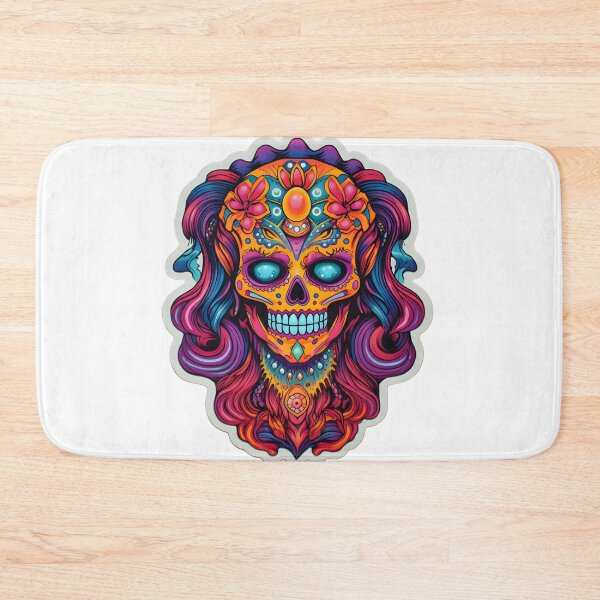 Item preview, Cosmic Calaca: A Psychedelic Catrina designed and sold by Mr.Psychedelia.
