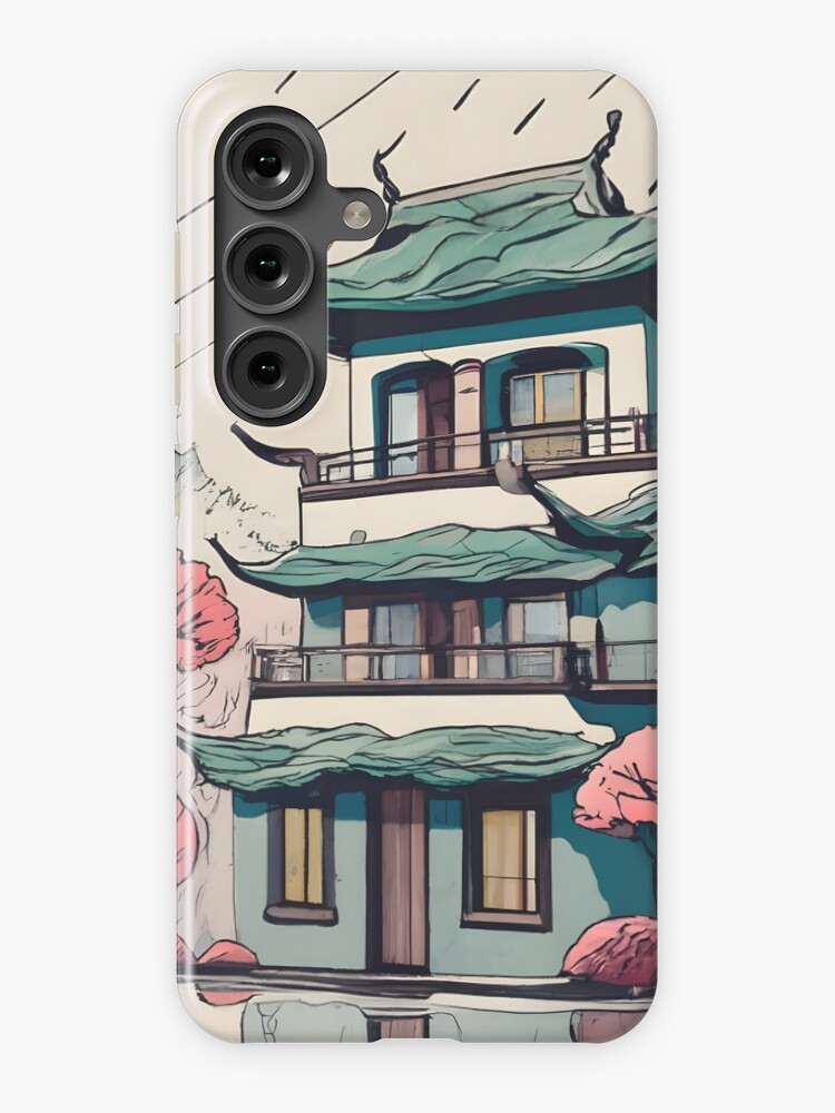Thumbnail 1 of 4, Samsung Galaxy Phone Case, Old Traditional Chinese house Siheyuan Drawing designed and sold by Patricks-Art.