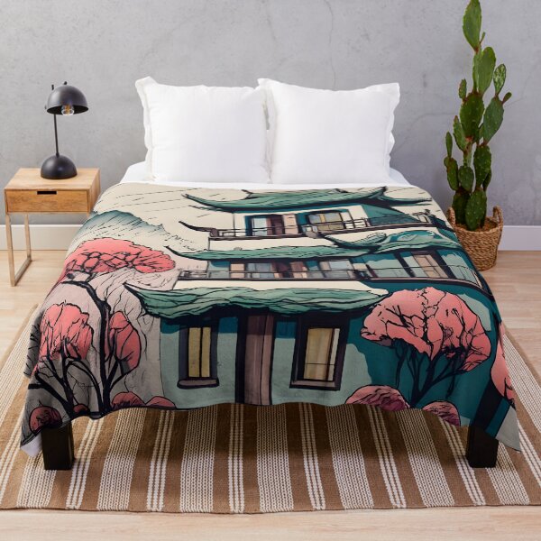 Item preview, Old Traditional Chinese house Siheyuan Drawing designed and sold by Patricks-Art.