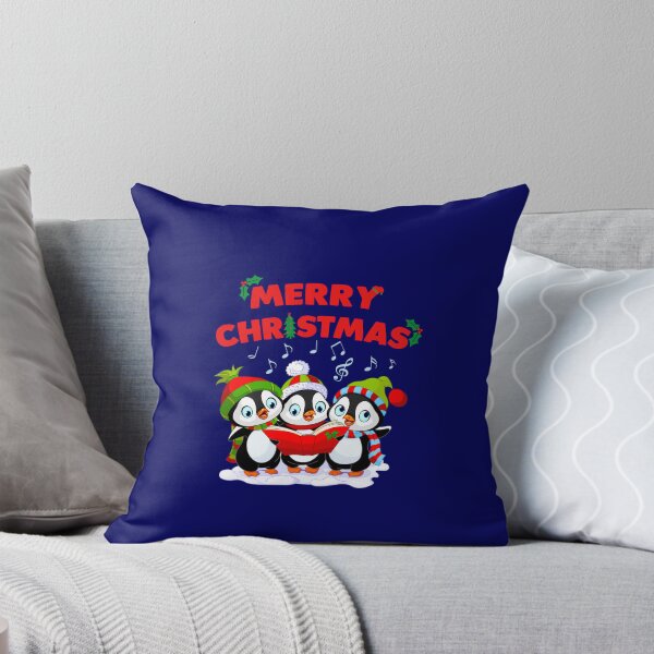 Item preview, Merry Christmas Singing Penguins  designed and sold by Cauteteesnyc.
