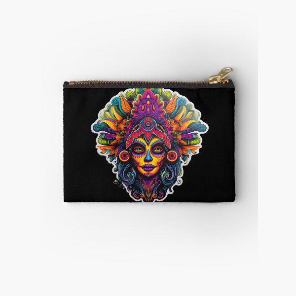 Item preview, Psychedelic Mexican Catrina Reimagined designed and sold by Mr.Psychedelia.