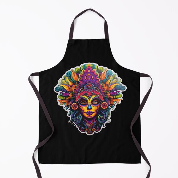 Item preview, Psychedelic Mexican Catrina Reimagined designed and sold by Mr.Psychedelia.