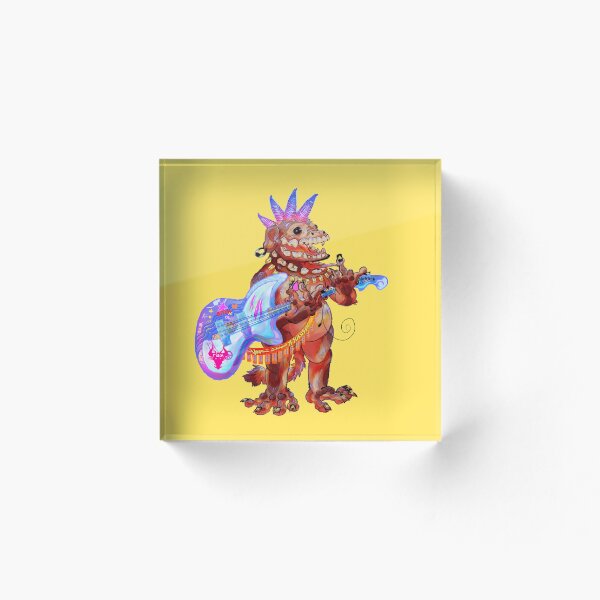 Item preview, punk emo rocker guitar monkey designed and sold by risenwaters.