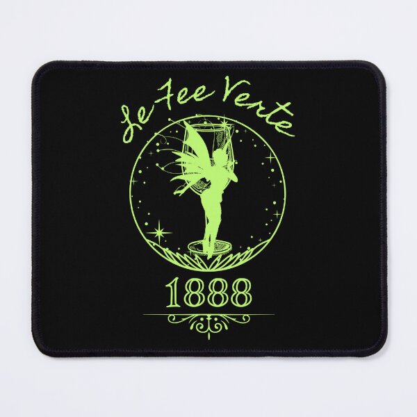 Item preview, Le Fee Verte Green Absinthe Fairy ca. 1888 designed and sold by Night Bloom Designs.