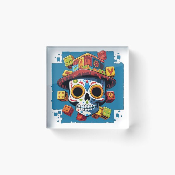 Item preview, Sugar skull designed and sold by moitie.