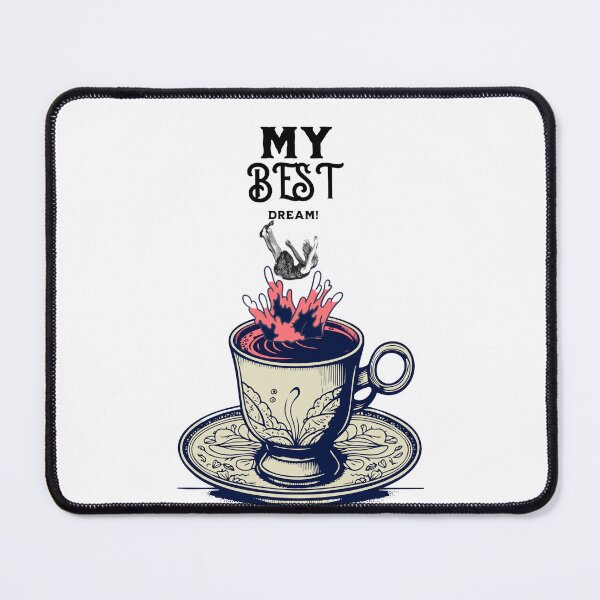 Item preview, My Best Dream Coffee designed and sold by ARTCLAYSTO.