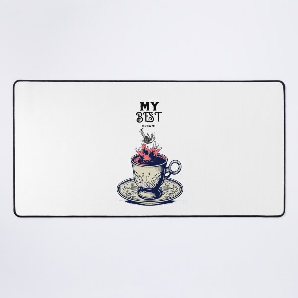 Item preview, My Best Dream Coffee designed and sold by ARTCLAYSTO.