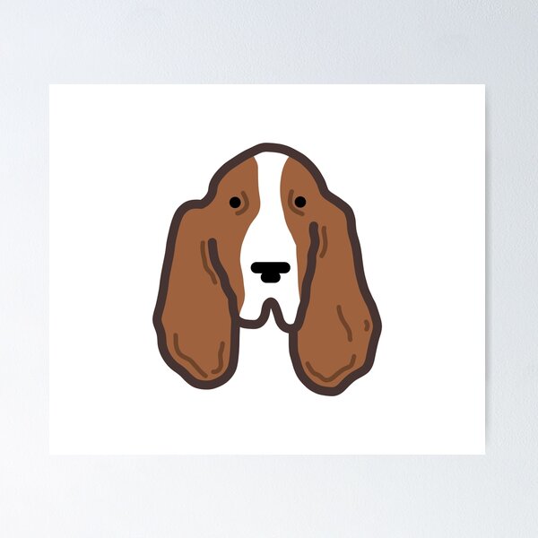 Item preview, basset hound 1 designed and sold by Jessy Kirk.