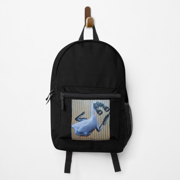 Item preview, Collage Art by Katarzyna Zachtej - duck with binoculars designed and sold by pracovniakejzi.