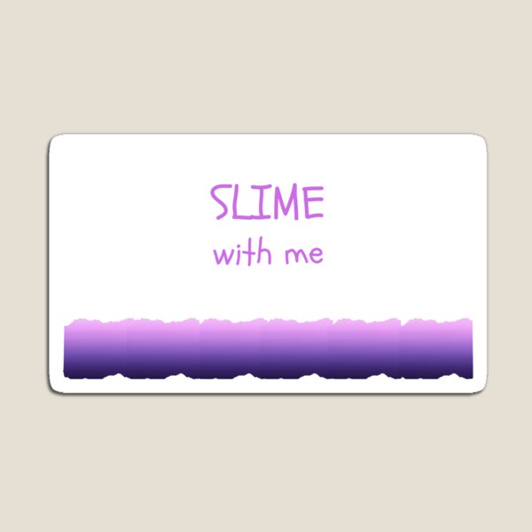 Item preview, Slime With Me! (purple) designed and sold by slimegirly.