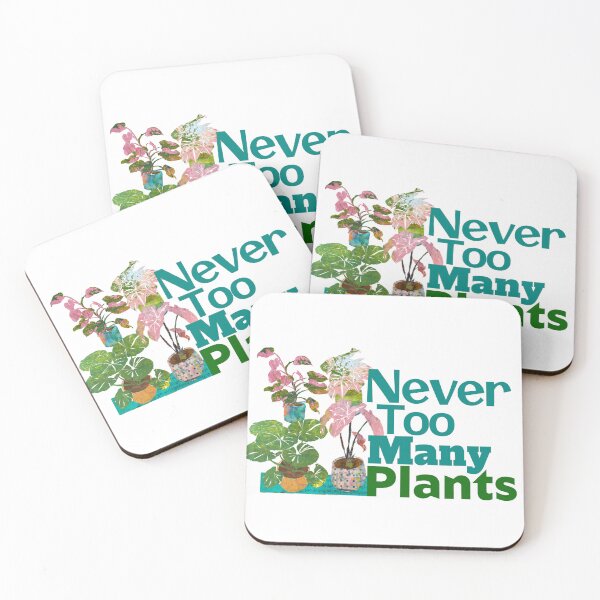 Item preview, Never Too Many Plants designed and sold by ginaisarty.