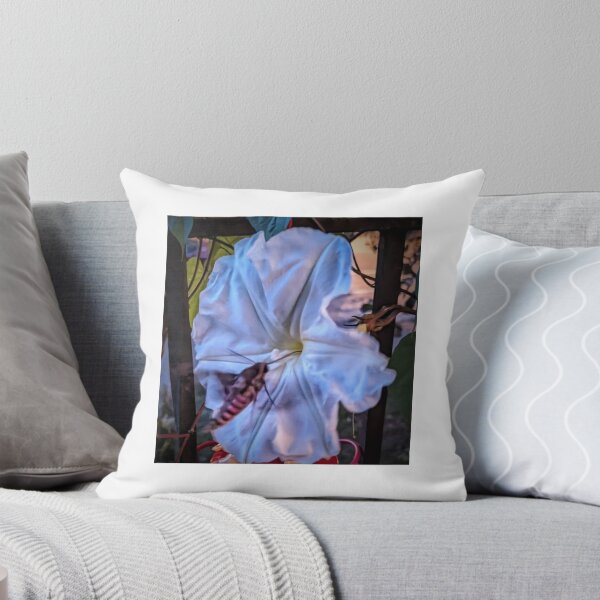 Item preview, Hummingbird Moth on Moonflower designed and sold by JoyMurray.