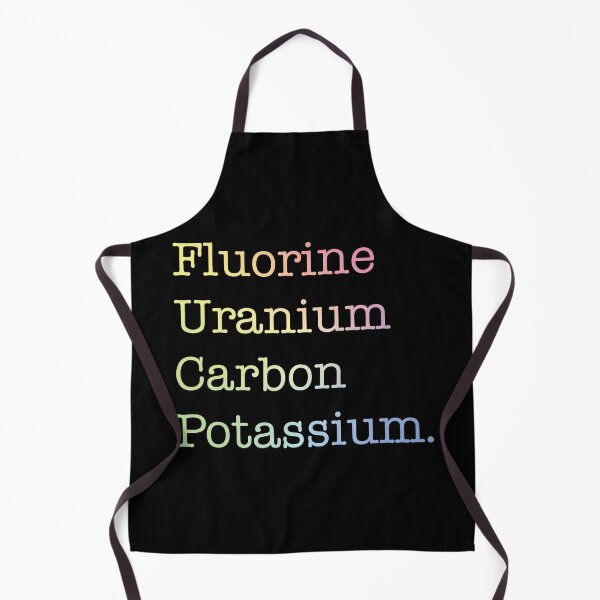 Item preview, Fluorine, Uranium, Carbon And Potassium designed and sold by ScienceCorner.