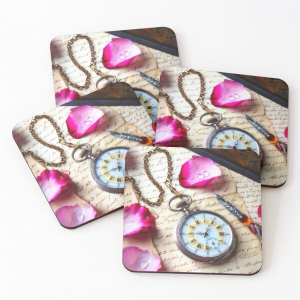 Item preview, Old pocket Watch And Rose Petals designed and sold by Garry Gay.