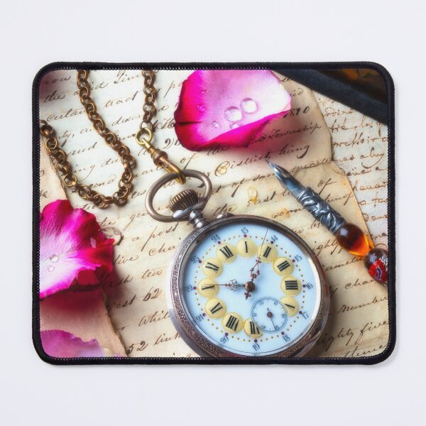 Item preview, Old pocket Watch And Rose Petals designed and sold by Garry Gay.