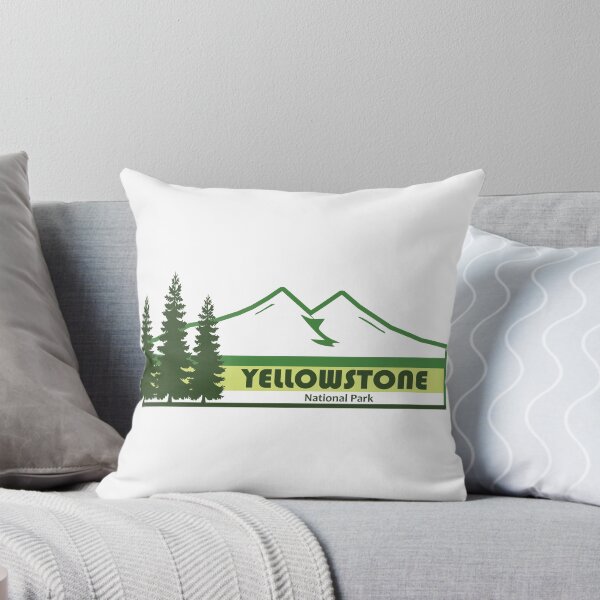 Item preview, Yellowstone National Park Green Stripes designed and sold by Esskay Designs.
