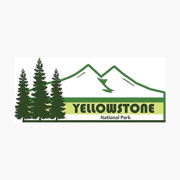 Item preview, Yellowstone National Park Green Stripes designed and sold by Esskay Designs.