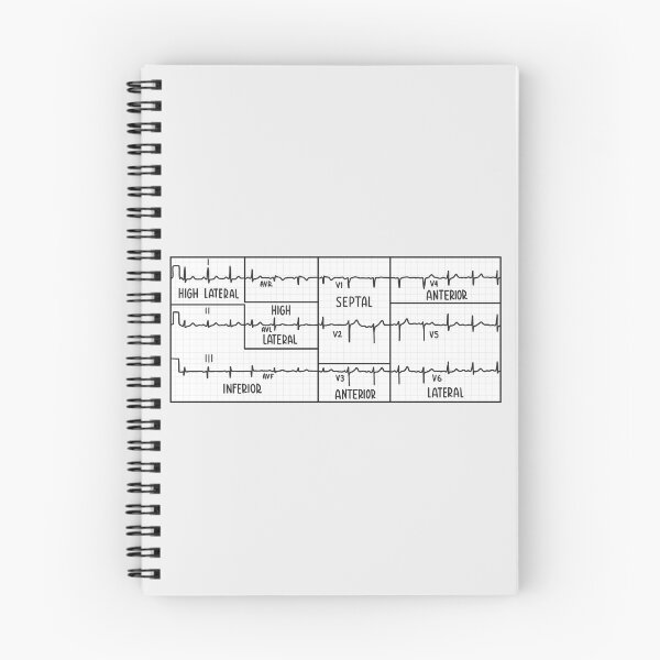 Item preview, Hand Drawn Electrocardiogram (ECG) Black designed and sold by SofiaSava01.