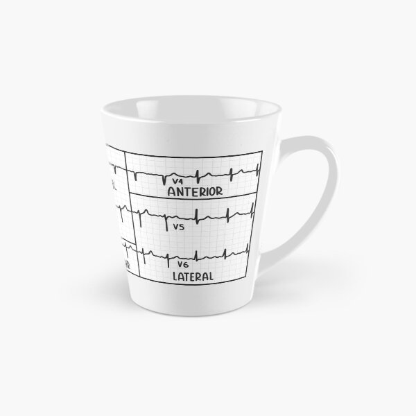 Item preview, Hand Drawn Electrocardiogram (ECG) Black designed and sold by SofiaSava01.