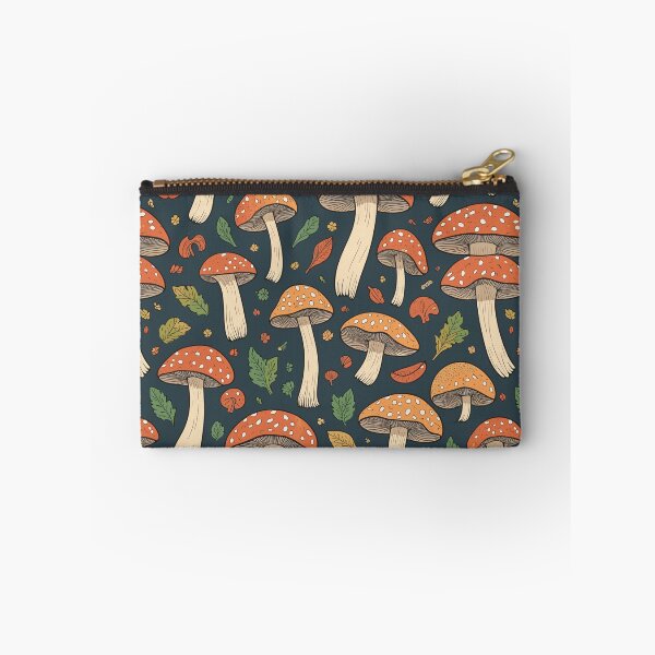 Item preview, Autumn's Charm: Fall Mushroom Pattern designed and sold by TheHandanShop.