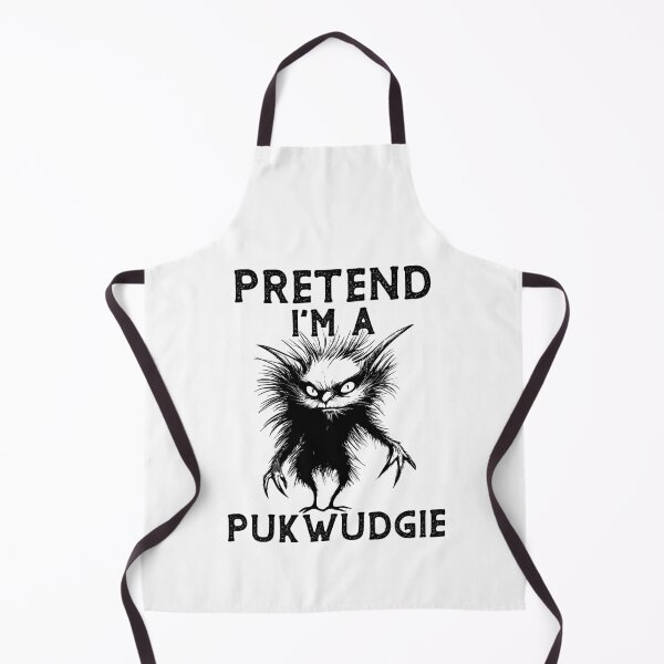 Item preview, Pretend I'm A Pukwudgie Funny Halloween Cool Cryptozoology designed and sold by SharpThreadZ.