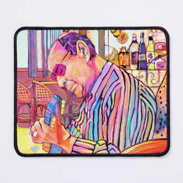 Item preview, Don Francisco the Guitar Player Study designed and sold by Mad World Art Ltd. Co..