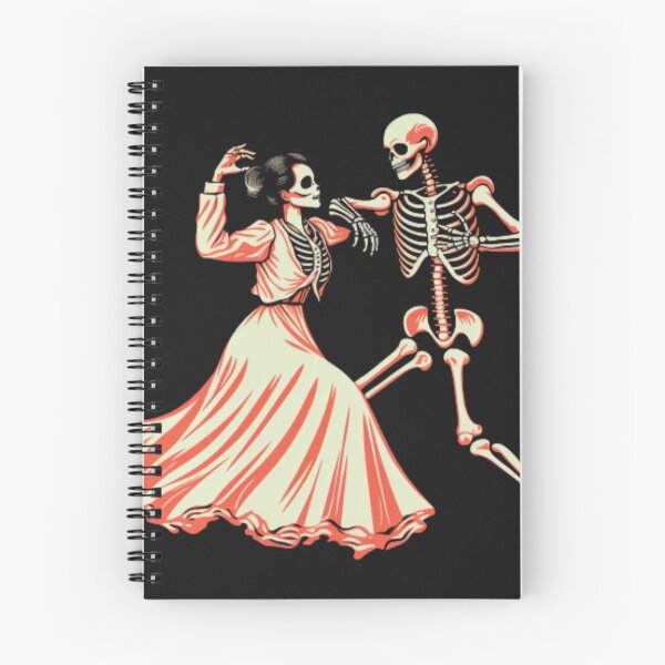 Item preview, Dancing Skeletons - Spooky and Stylish Halloween Design designed and sold by TEEJAMBOREE.
