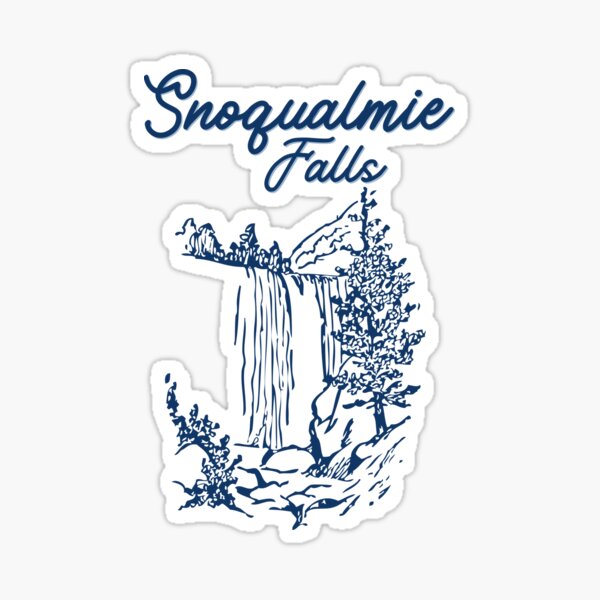Item preview, Snoqualmie Falls Waterfall designed and sold by CeceMoranLV.