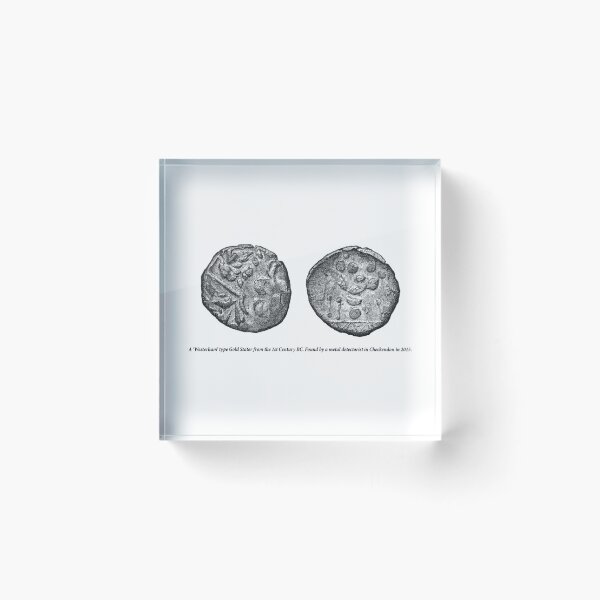Item preview, Hand Drawn Iron Age Coin designed and sold by Kroka-Thurston.
