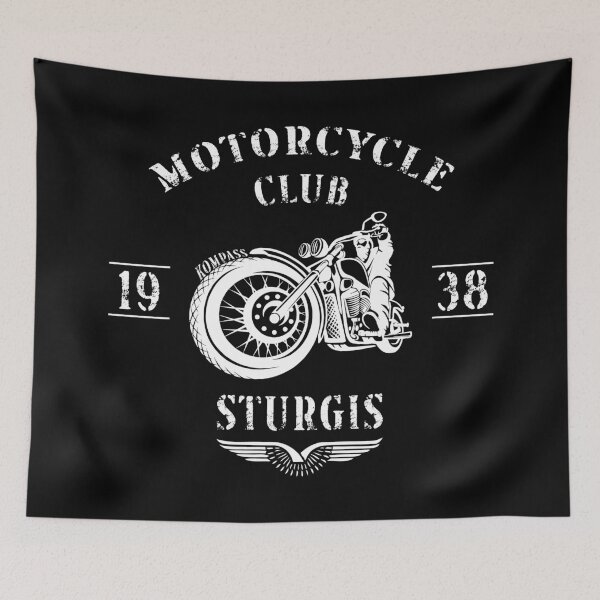 Artikelvorschau, Motorradclub - Sturgis 1938 entworfen und verkauft von Kompass-brk.
