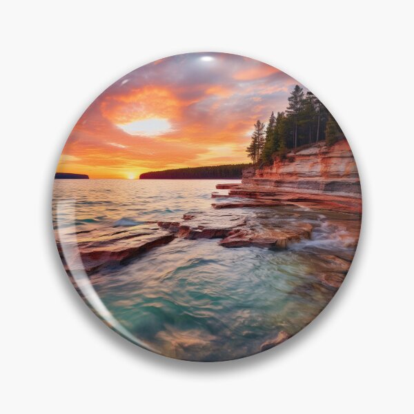 Item preview, Pictured rocks Lakeshore Michigan designed and sold by Bitatsu.