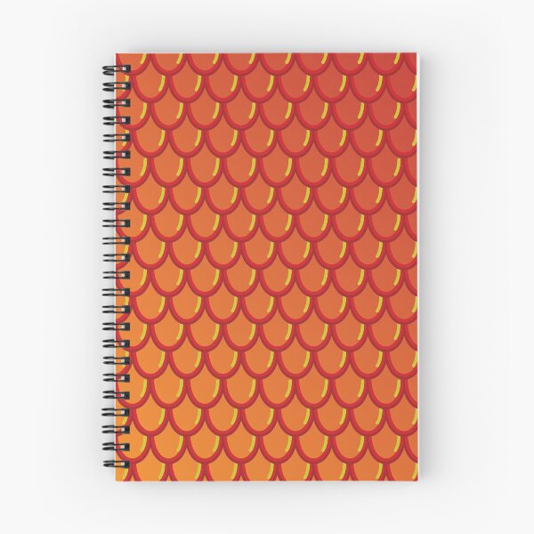 Item preview, Dragonscale orange gradient pattern  designed and sold by Mitchell Smith.
