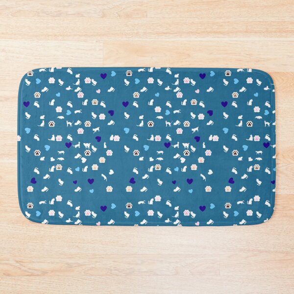Item preview, Blue version of the pink cat Design designed and sold by ObsidianCat04.