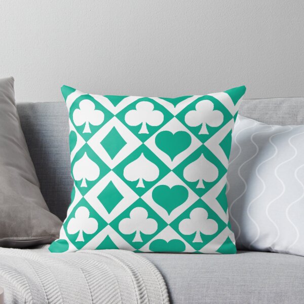 Item preview, Playing Card Style White/Teal designed and sold by KelchKreatives.