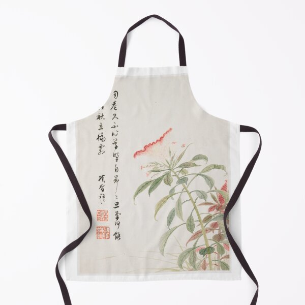 Item preview, cone-shaped flower by Xiang Shengmo, Chinese wall art painting designed and sold by EmeraldeaArt.