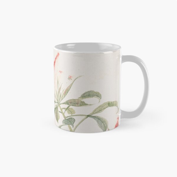 Item preview, cone-shaped flower by Xiang Shengmo, Chinese wall art painting designed and sold by EmeraldeaArt.