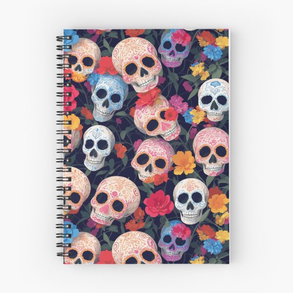 Item preview, Vibrant Heritage: Sugar Skull Pattern designed and sold by TheHandanShop.
