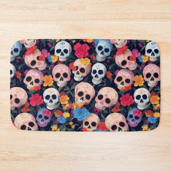 Item preview, Vibrant Heritage: Sugar Skull Pattern designed and sold by TheHandanShop.