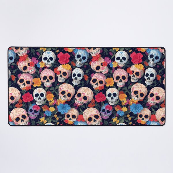Item preview, Vibrant Heritage: Sugar Skull Pattern designed and sold by TheHandanShop.