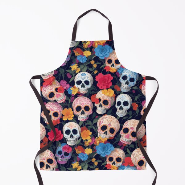 Item preview, Vibrant Heritage: Sugar Skull Pattern designed and sold by TheHandanShop.