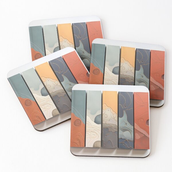 Item preview, Abstract Art Panels designed and sold by alaa-mously.