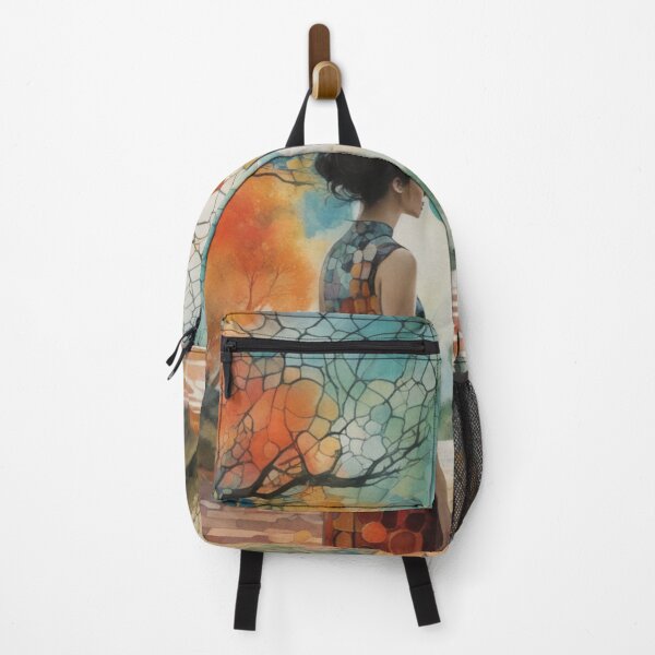 Item preview, Lady in the Autumn Fall Forest Garden designed and sold by DigiDesignArt.