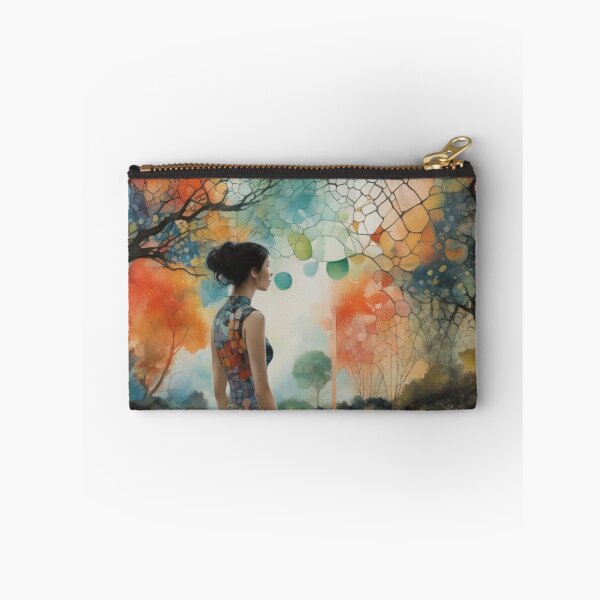 Item preview, Lady in the Autumn Fall Forest Garden designed and sold by DigiDesignArt.