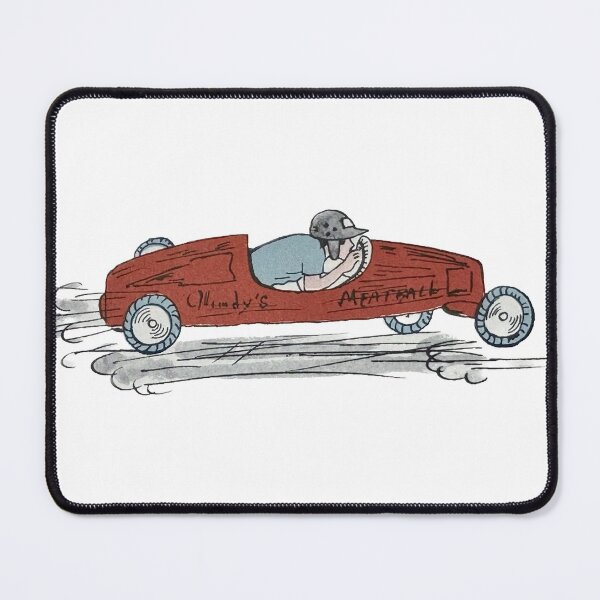 Item preview, Meatball the Race Car designed and sold by merm90.